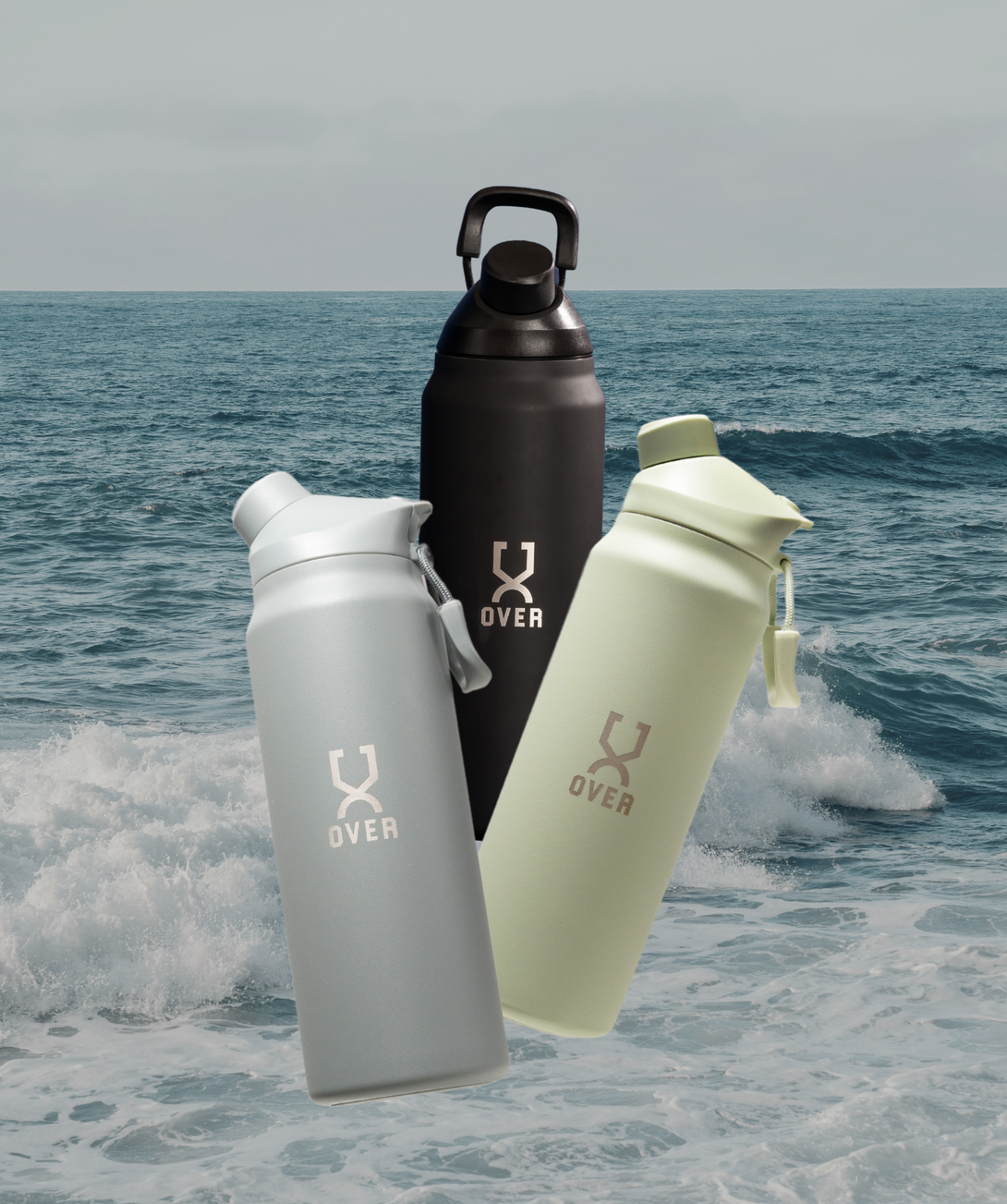 900ml OVER Wave Thermo Duo Lid Flask